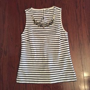 Jcrew embellished tank