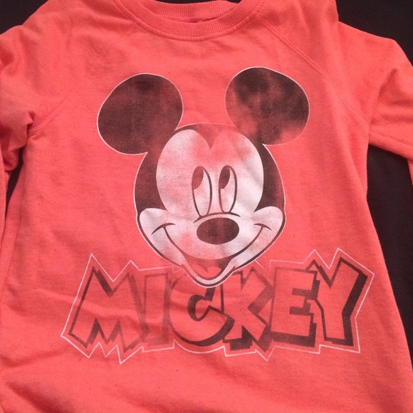 CORAL MICKEY SWEATER