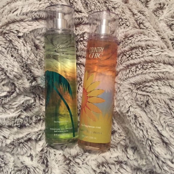 Bath & Body Works fragrance mists