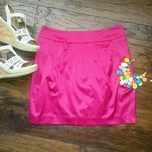 Hot Pink Skirt