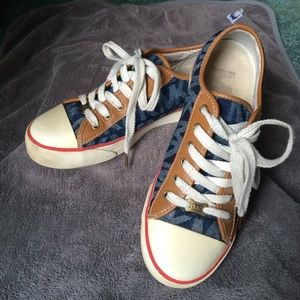 Michael Kors MK Sneakers size 8.5 Shoe Denim