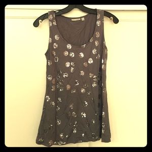Halogen Sequin Polka Dot Tank
