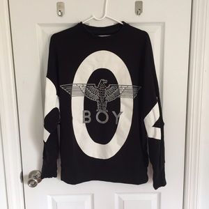 Boy London eagle boy batwing sweater