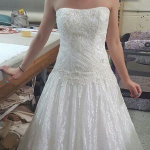 Davids bridal wedding dress
