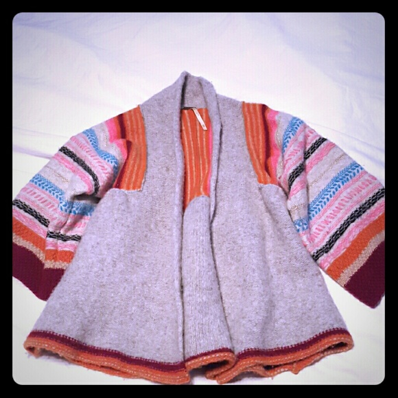 Free People multicolor sweater