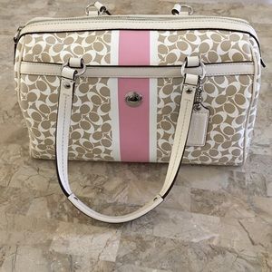 Coach Chelsea Heritage Pink/White