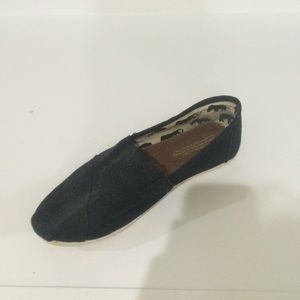 Black TOMS worn 5 times