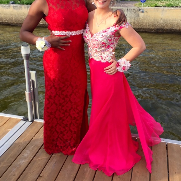 Pink prom dress! - Picture 3 of 4