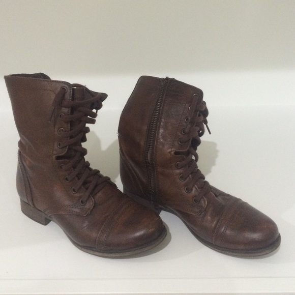 Steve Madden combat boots worn 4 times