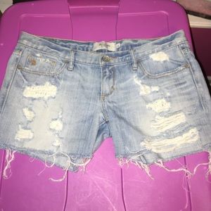 Sold Abercrombie Jean shorts