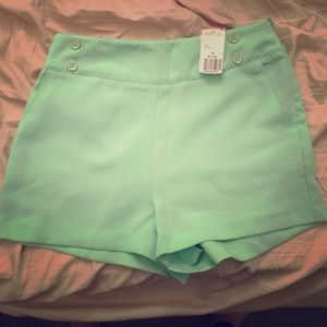 Mint Green Shorts