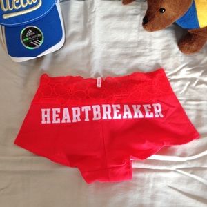 PINK by Victoria's Secret HEARTBREAKER panties.