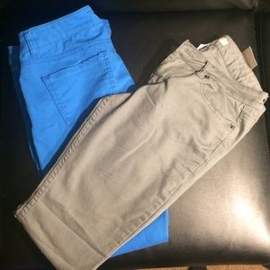 2 pairs - Size 11 skinny jeans - Never Worn!
