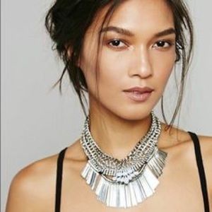 🤘🏼sale🤘🏼free people silver layered choker