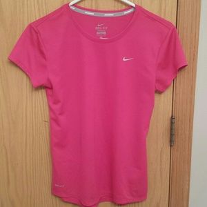 Pink Nike Dri-fit shirt