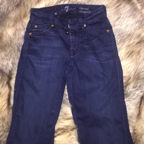 Straight legged 7 For All Mankind jeans
