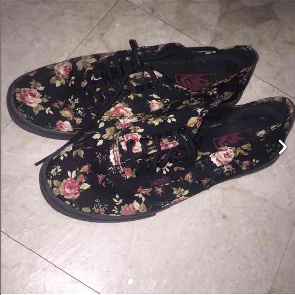 Floral vans