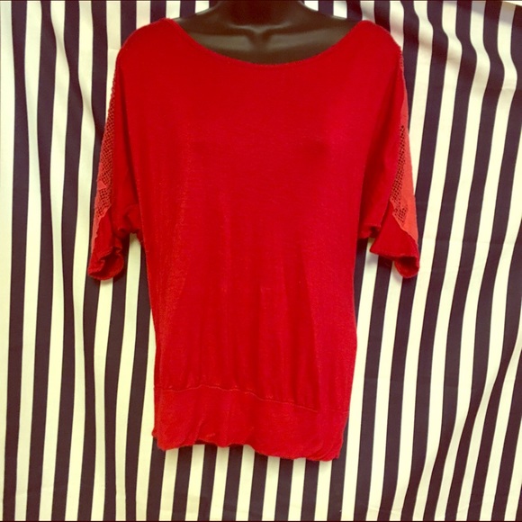Rojo colores tunic