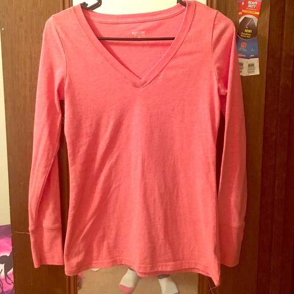 Pink long sleeve shirt