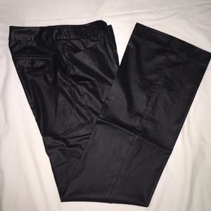 Express stripe studio dressy pants