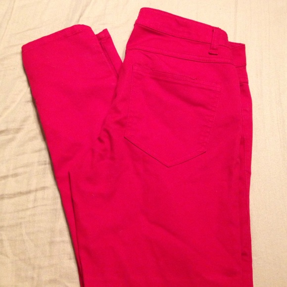 Red skinny EUC Sz 26