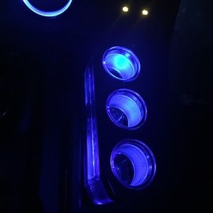 Ciga power adapter + Pink LED light