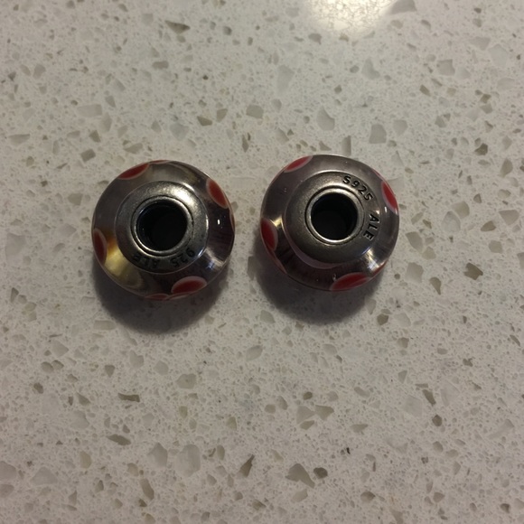 Pandora space savers pink red roses - Picture 4 of 4