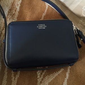 Vince Camuto Wristlet/Crossbody navy blue