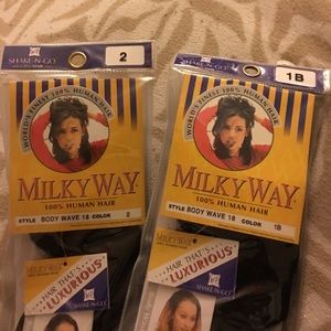 Milkyway body wave 18"  1B and 2
