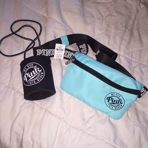 PINK Fanny pack and drink holder