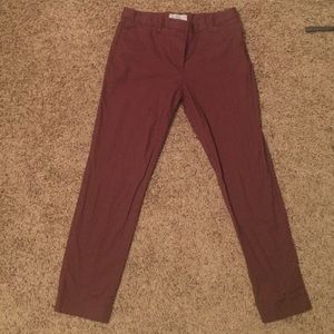 Maroon Gap dressy pants
