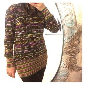 Missoni printed long sleeve top