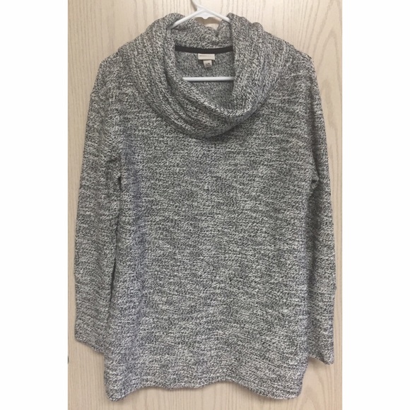 Final Offer!! - Heather Gray Knit Cowl Neck Tunic