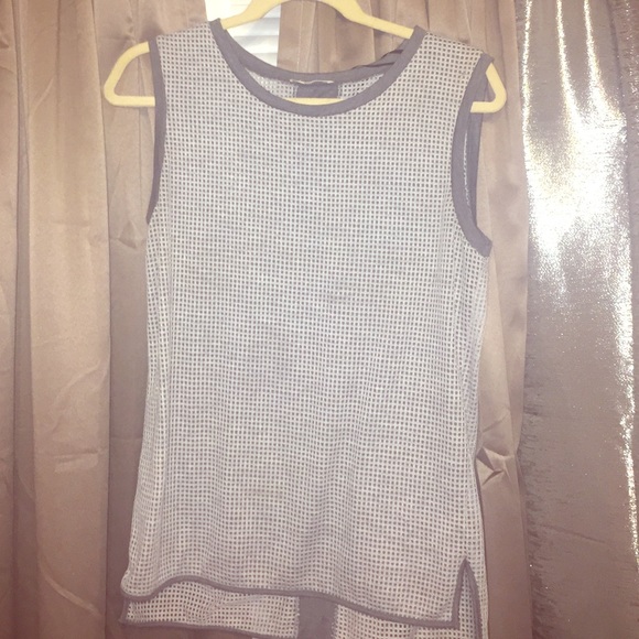 Gray Rachel Roy tank
