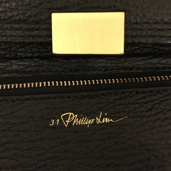 SOLD! 3.1 Phillip Lim Large pashli Black Satchel - Picture 3 of 4