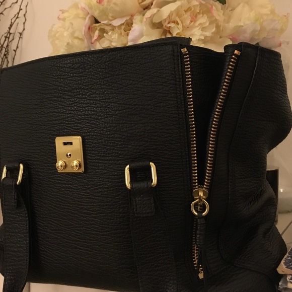 SOLD! 3.1 Phillip Lim Large pashli Black Satchel - Picture 4 of 4