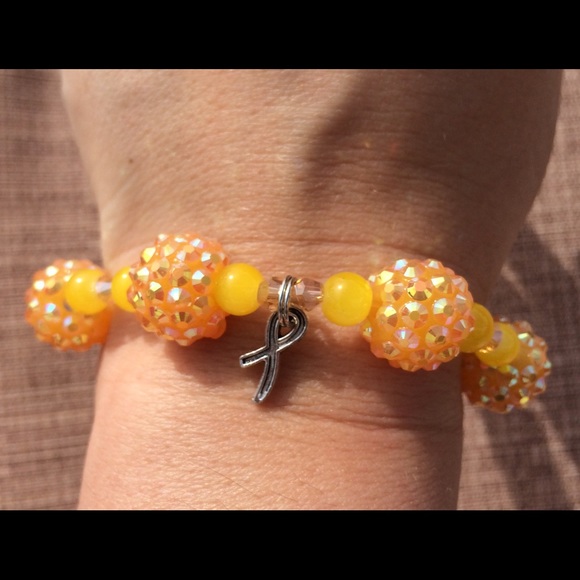 Handmade Awareness Bracelet. NWT - Picture 1 of 4