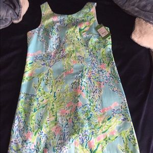NWTU Lilly Pulitzer Cathy shift Blue Heaven Size 8