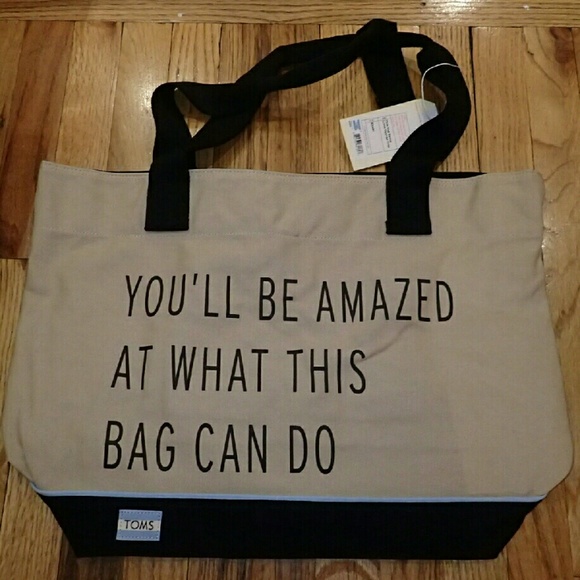 ❌SOLD❌ Toms You'll Be Amazed Tote Bag - NWT - Picture 2 of 4