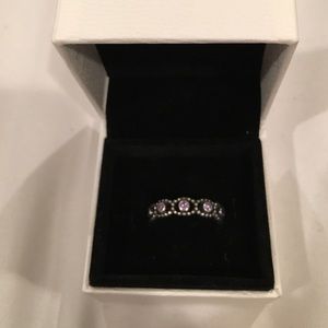 Pandora purple "her majesty" ring
