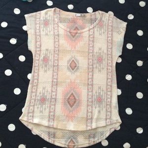 Diamond Pattern Blouse