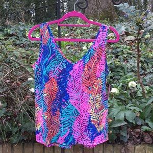 NWT Lilly Pulitzer Fluorescent Gigi Top