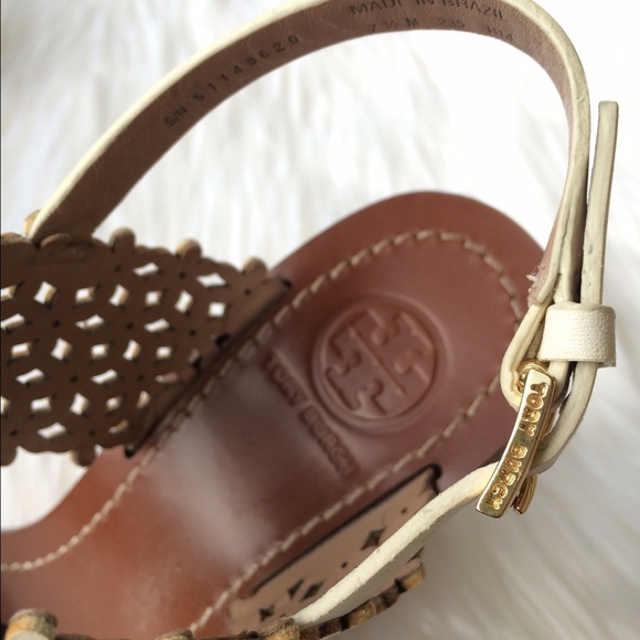 Tory Burch Floral Wedges - Picture 2 of 4