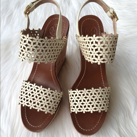 Tory Burch Floral Wedges - Picture 4 of 4