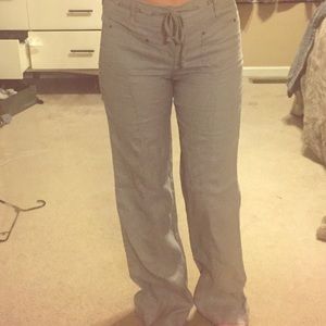 INC Gray "flare" pants