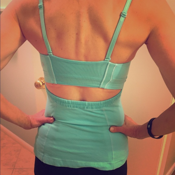 Cutout lululemon tank top