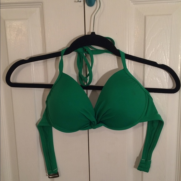 Green JCPenny's Bikini Top
