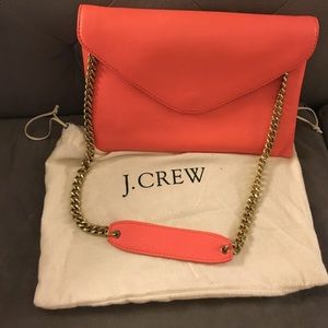 Jcrew clutch/ chain strap purse