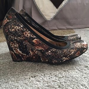 Snakes skin wedges Marcos Santi