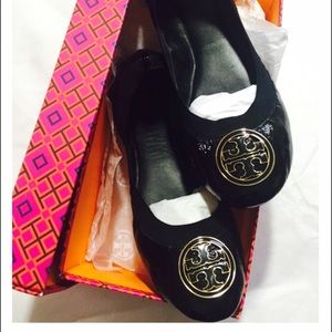 Tory Burch Caroline flats Gold buckle